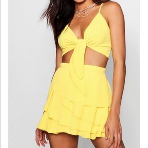 Two Piece Cropped Set